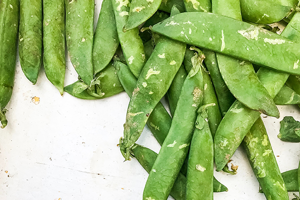 Recipe: Parmesan Roasted Snap Peas